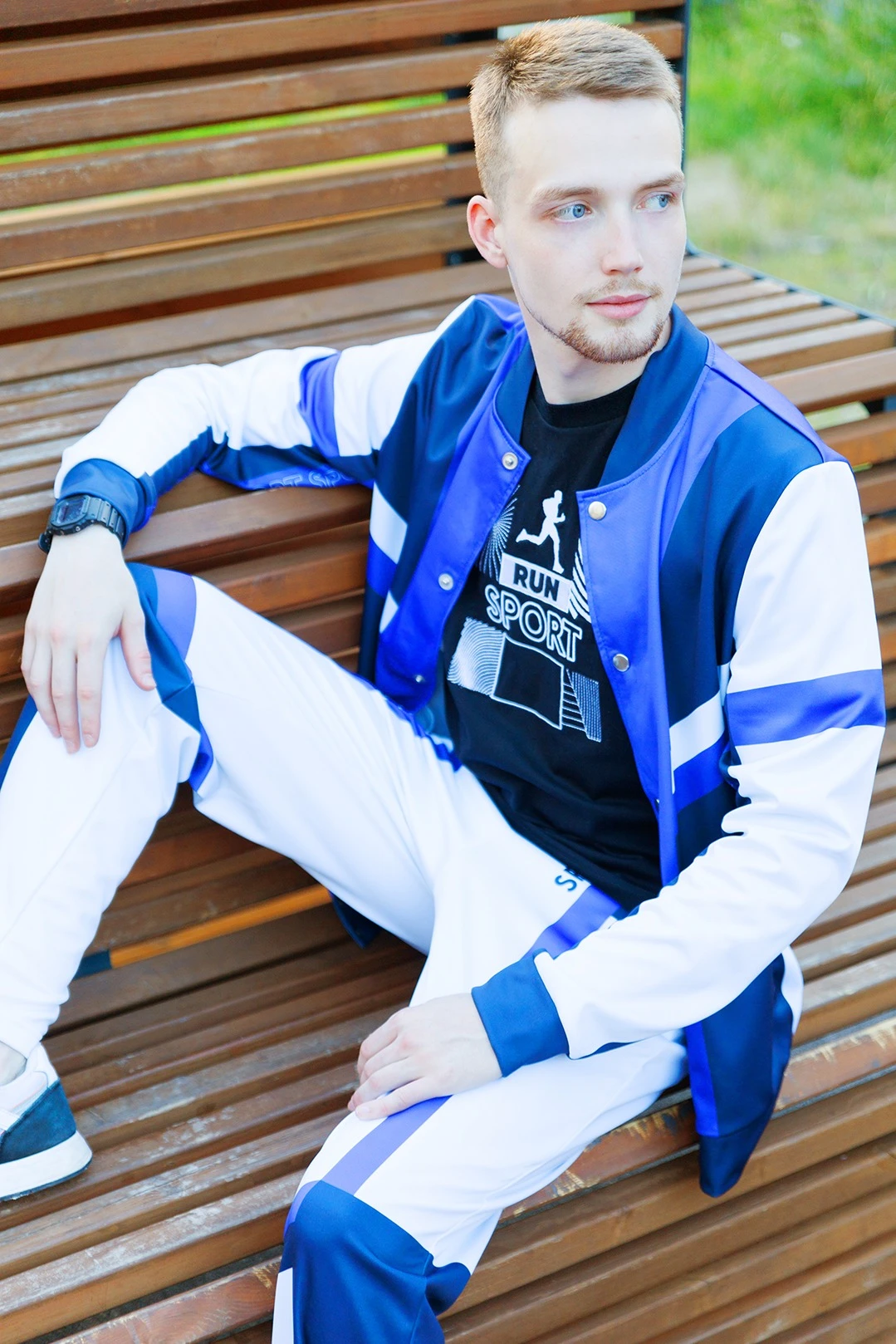 Спортивный костюм Кэнди унисекс с полной запечаткой "Run's sport"#5