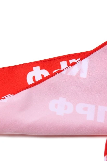 Косынка Шарлотта 60х60х90 см, с полной запечаткой "CPRF"#8