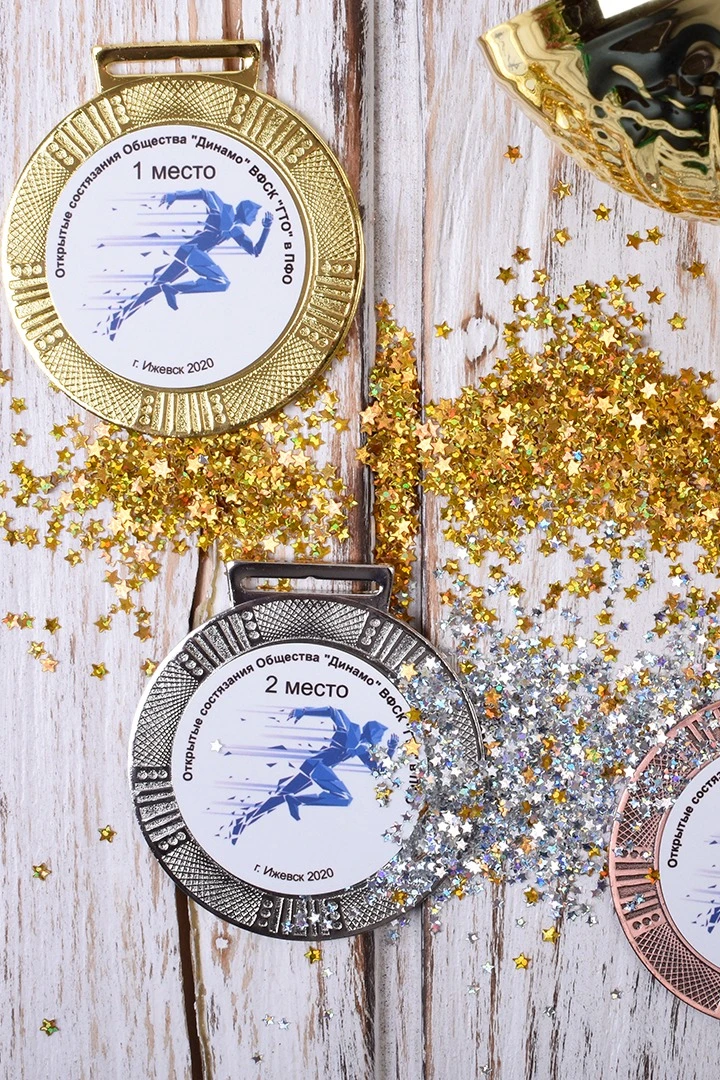 Купить медаль МК343 70мм с шильдом 50мм