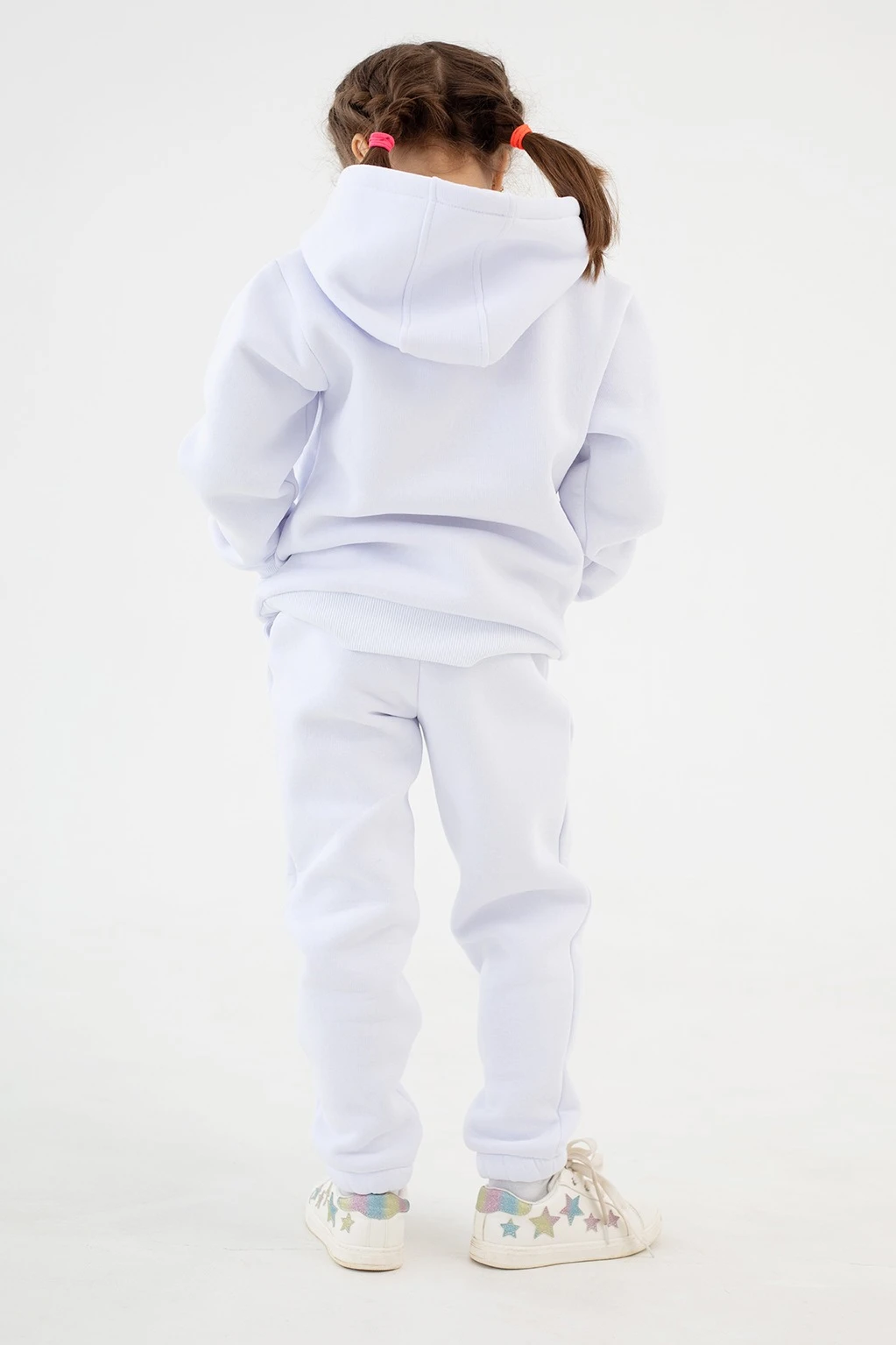 Худи Майк из футера детская, однотонная "Happy"#4