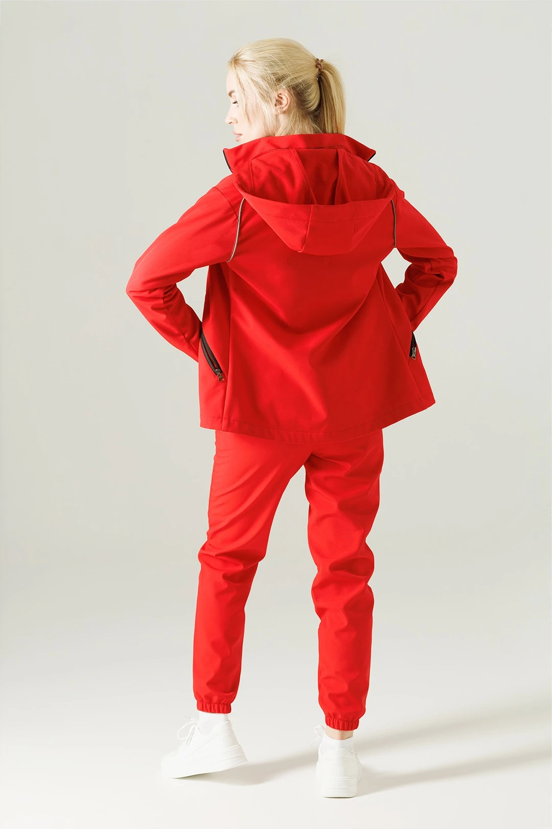 Спортивный костюм Марвел из софтшелла женский, однотонный#3