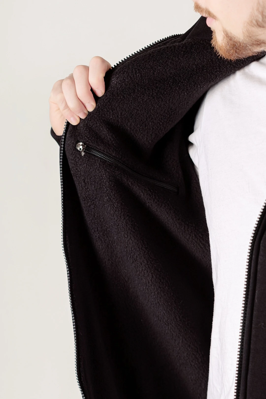 Балахон Джеймс из футера на флисе унисекс, однотонный "Space"#4 Балахон Джеймс из футера на флисе унисекс, однотонный "Space"#4