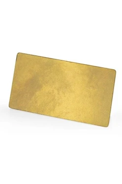 Заготовка для значка заливного Прямоугольник 13х33 мм#1