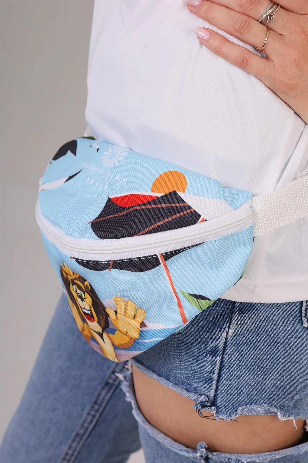 Сумка Белт поясная объёмная, с полной запечаткой#5 Сумка Белт поясная объёмная, с полной запечаткой#5