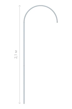 Флагшток Капля 2,1 м#1