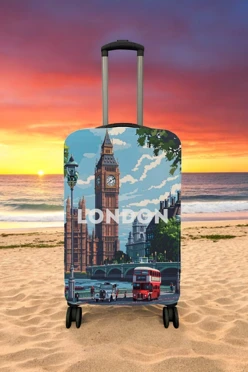 Купить чехол для чемодана (S) с принтом "London"