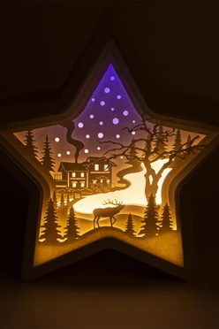 Светильник-ночник "Dream Forest", звезда