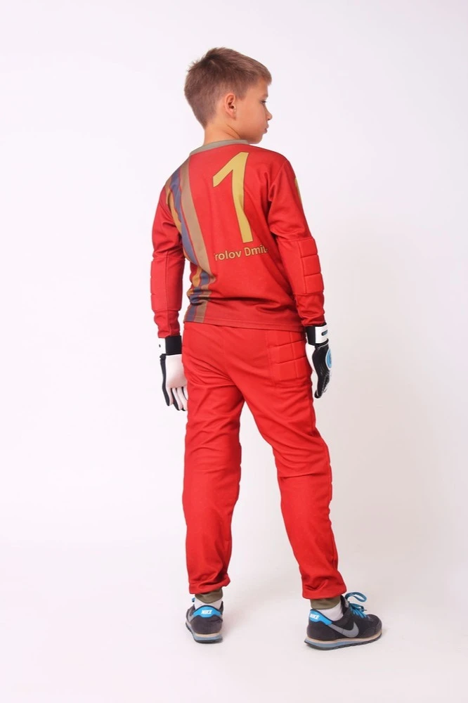 Купить футбольную форму вратаря детскую Челси "СОШ 100"