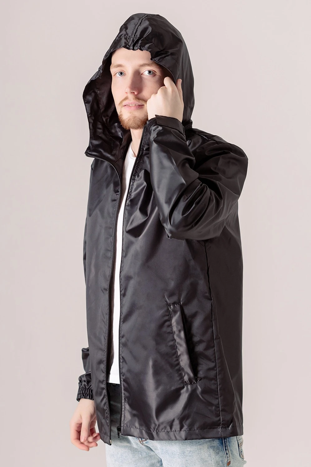 Купить ветровку Рэйн унисекс черную