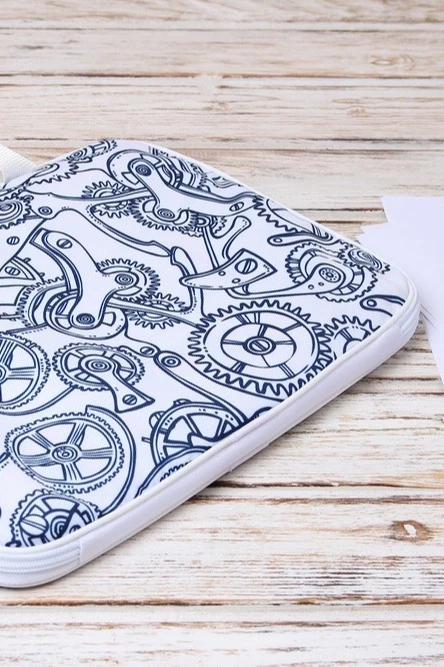 Сумка Ворд с ручками 25х35 см, с полной запечаткой "IDEA"#4 Сумка Ворд с ручками 25х35 см, с полной запечаткой "IDEA"#4