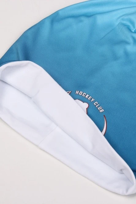 Шапка Сноу двухслойная взрослая, с полной запечаткой "Hockey club"#1