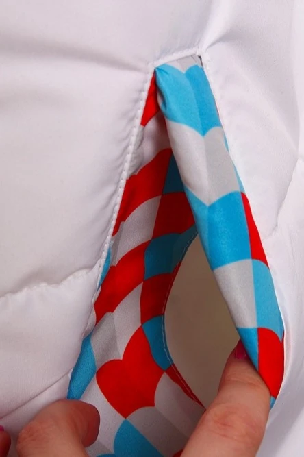 Жилет Портер на синтепоне со стежкой унисекс, с полной запечаткой "Russian Movement of Schoolchildren"#4