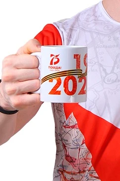 Кружка с печатью "Victory!"#5