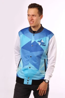 Купить бомбер "Aloft" унисекс с полной запечаткой