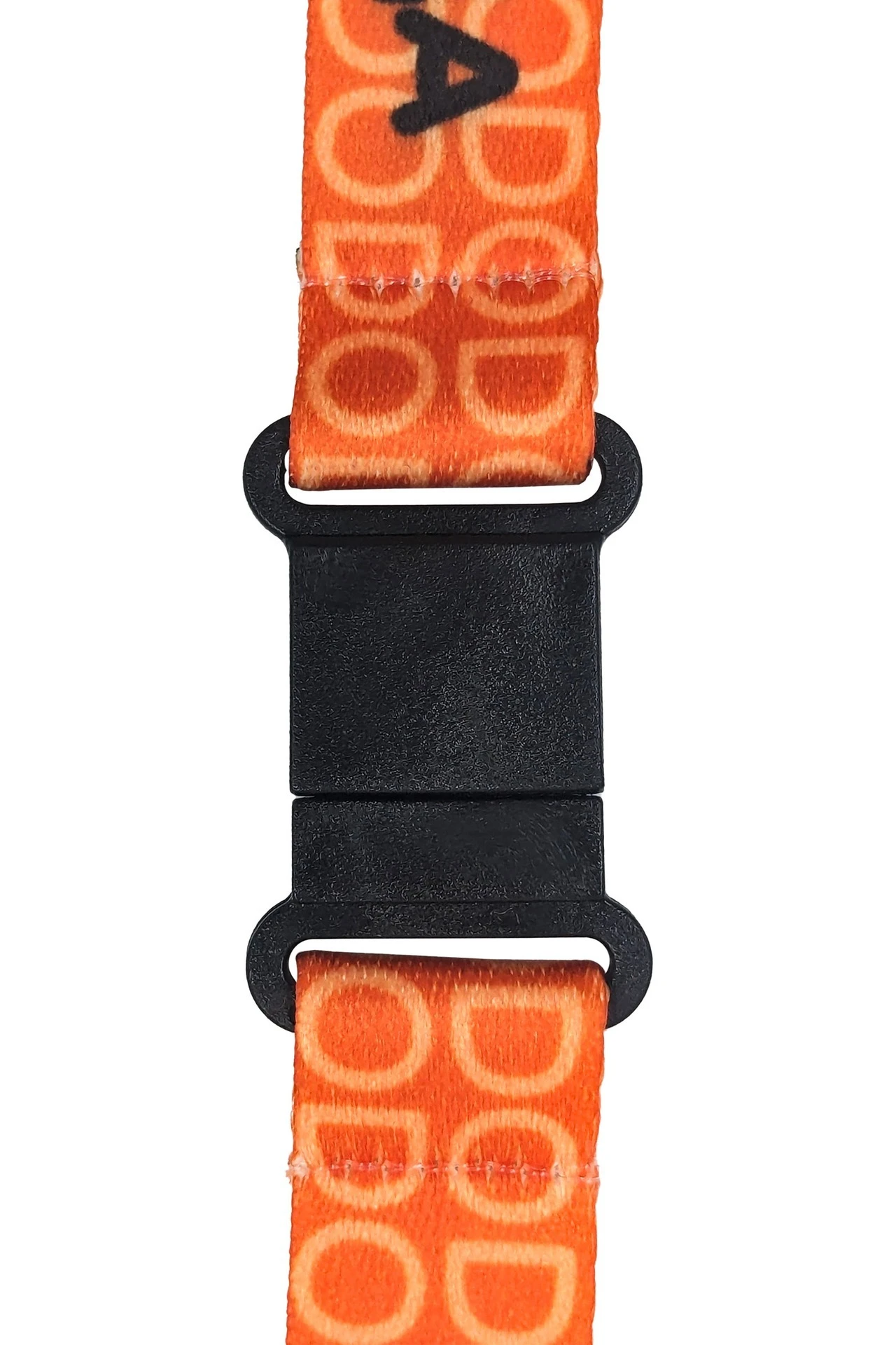 Лента для бейджа блекаут ширина 1,5 см, с замком безопасного разрыва, с печатью#3