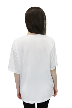 Футболка Нова оверсайз из примы унисекс, белая#2