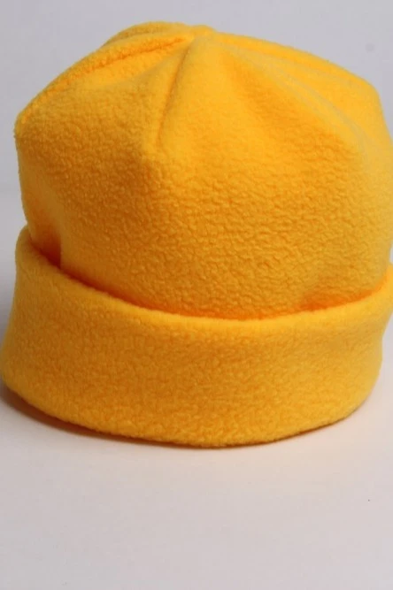 Шапка Вэст флисовая двухслойная детская, однотонная#2