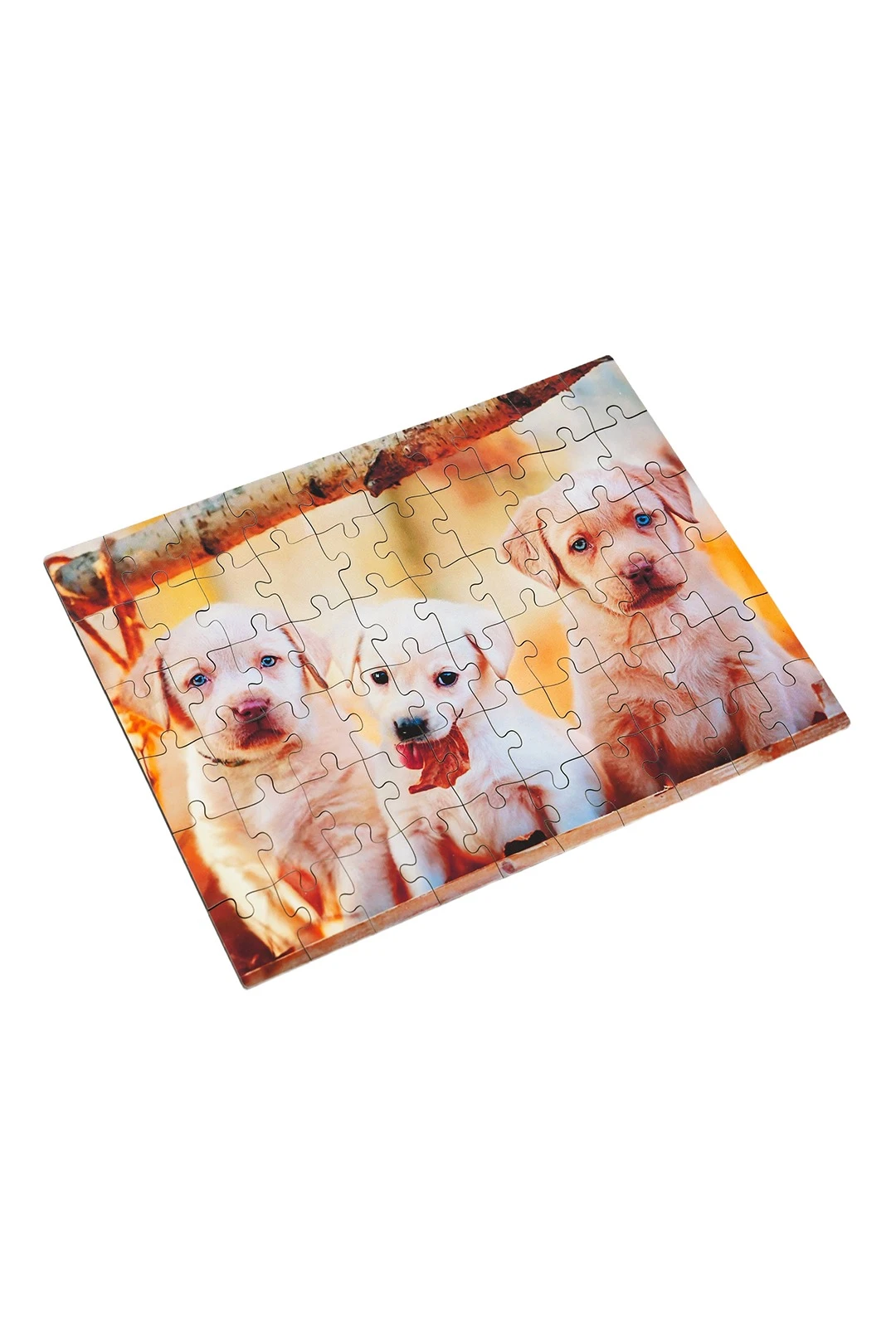 Купить пазл деревянный с нанесением, А5, "Dogs"