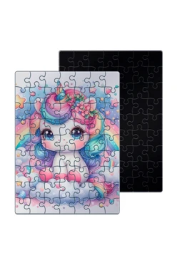 Купить пазл магнитный А5 с принтом "Unicorn"