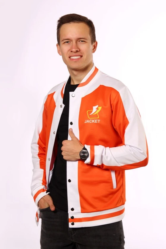 Купить бомбер "Jacket" унисекс с полной запечаткой