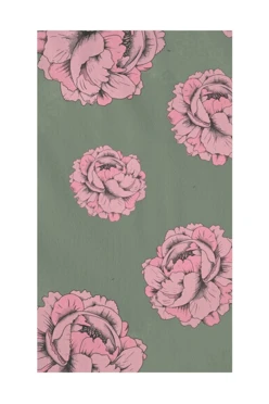 Полотенце вафельное 40х70 cм (Print) с принтом "Art" _COPY_5