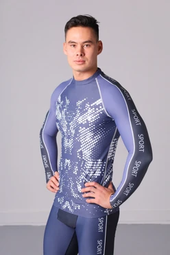 Рашгард Конер велосипедный взрослый с полной запечаткой#1