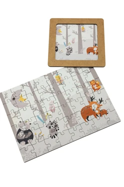 Пазл деревянный с нанесением, А5 (60 элементов)#1