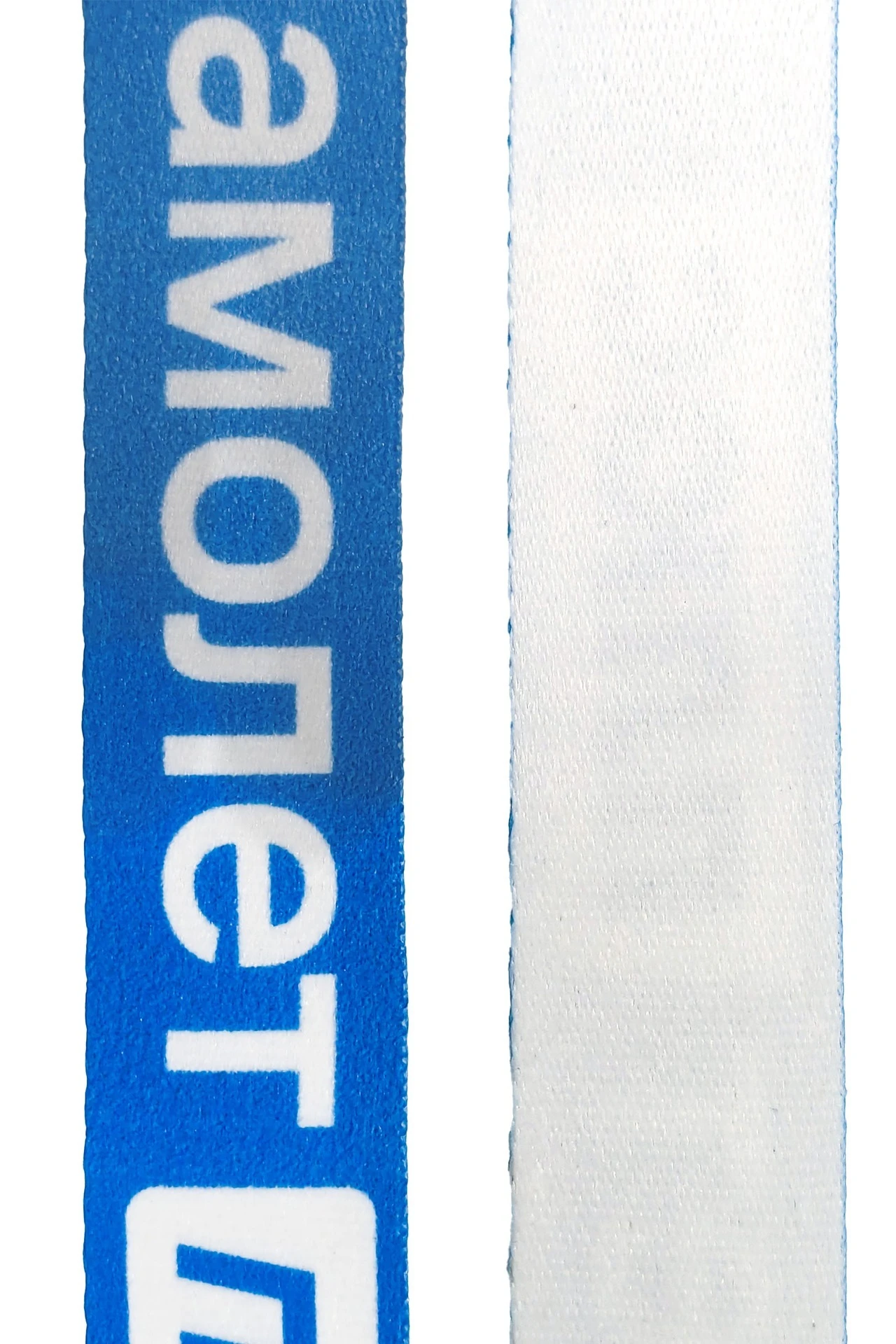 Лента для бейджа блекаут ширина 2 см, с замком безопасного разрыва, с печатью#1