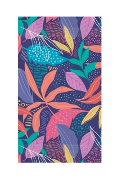Купить полотенце махровое 40х70 cм (Ituma) с принтом "Leaves"