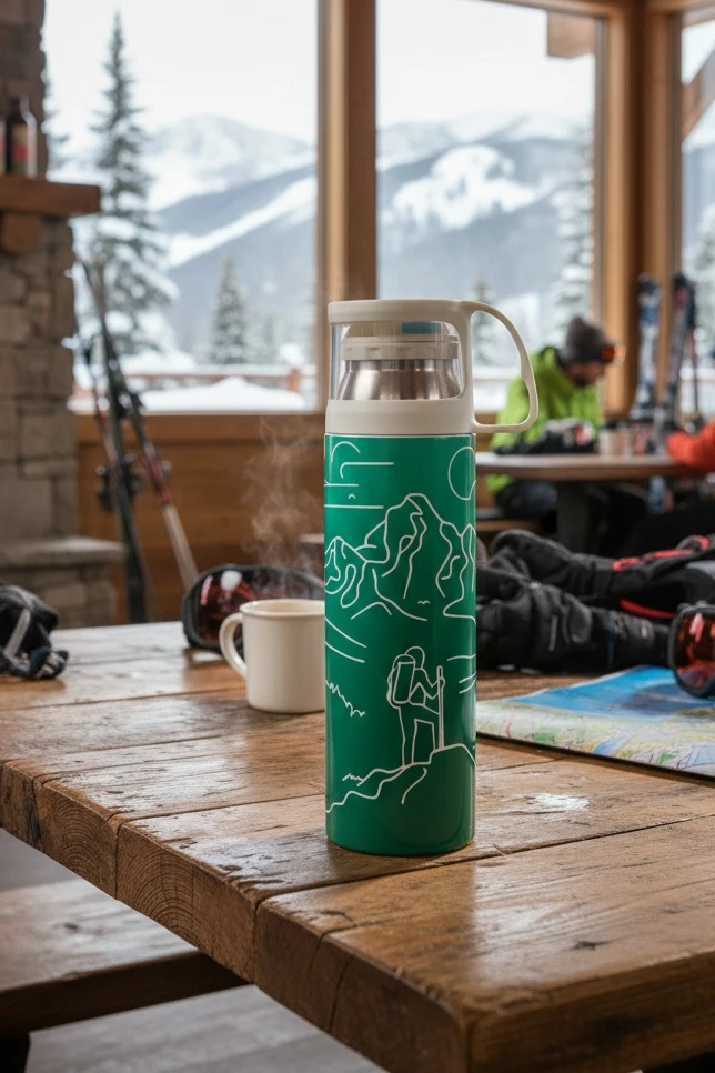 Термос Шейк 500 мл, с нанесением#1 Термос Шейк 500 мл, с нанесением#1