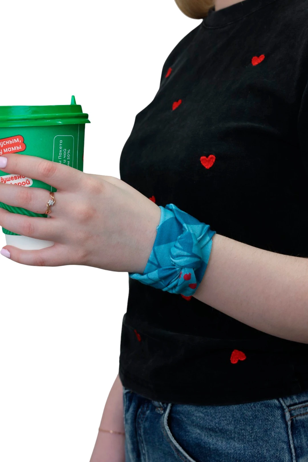 Бандана с полной запечаткой, полиэстер 40х40х70 см#2