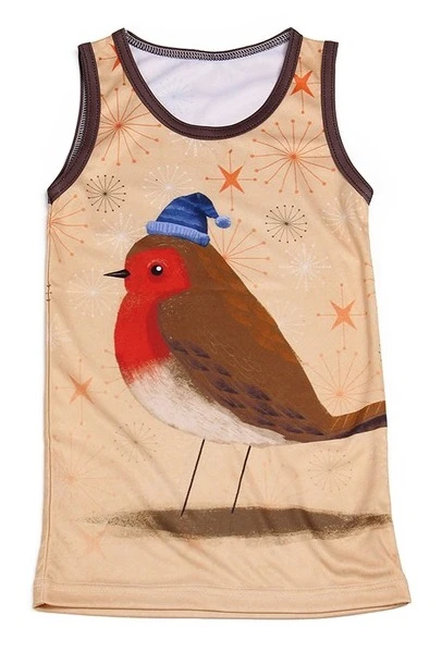 Майка Берри детская с полной запечаткой "Bird"#1