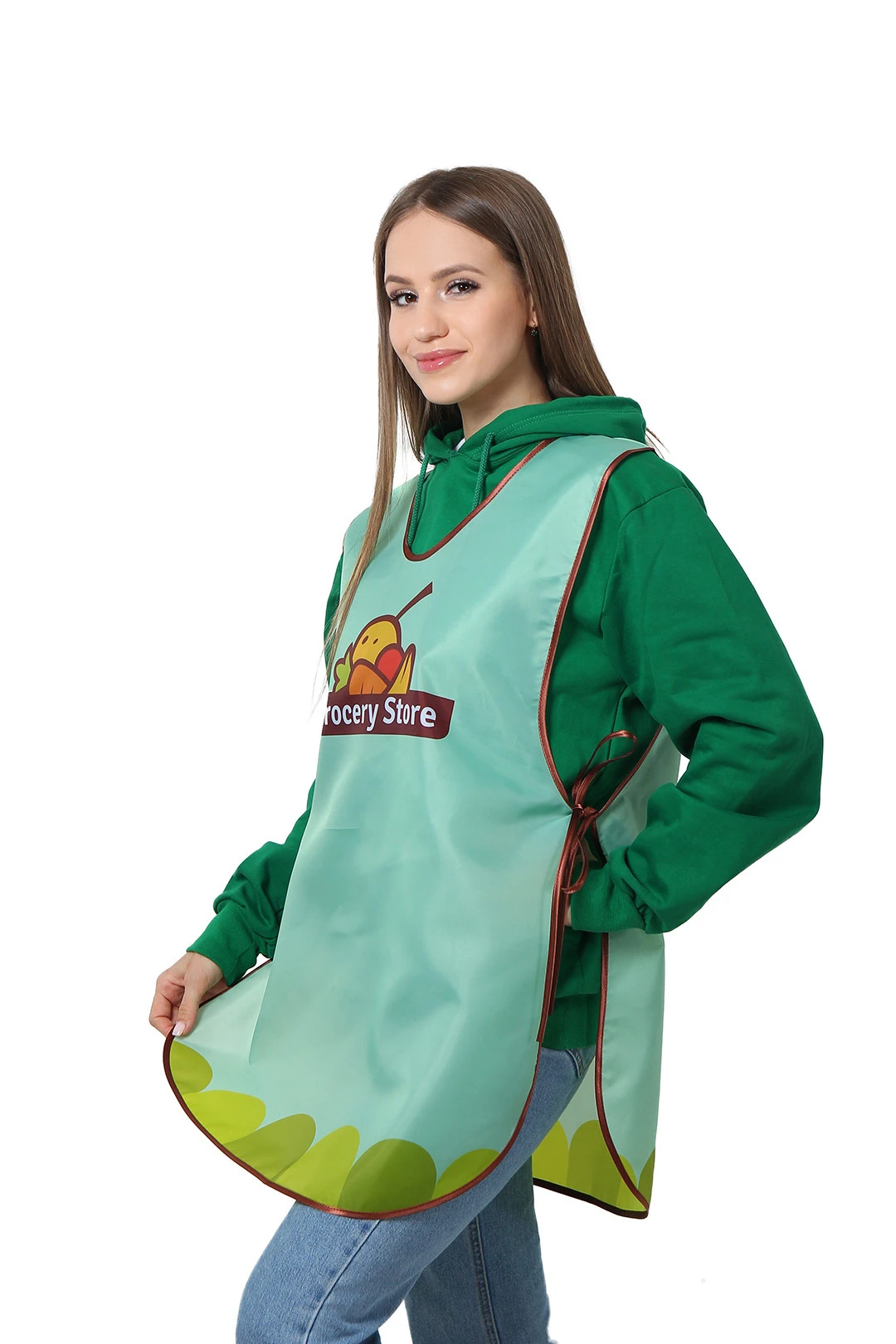 Накидка Флай 54х82 см, с полной запечаткой "Grocery Store"#2 Накидка Флай 54х82 см, с полной запечаткой "Grocery Store"#2