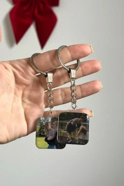 Брелок объемный с фото