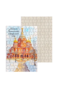 Купить пазл картонный А4 с принтом "Mikhail Archangel Cathedral"
