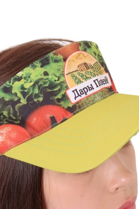 Козырек Софт на липучке с полной запечаткой (полиэстер) "Dari poley"#3