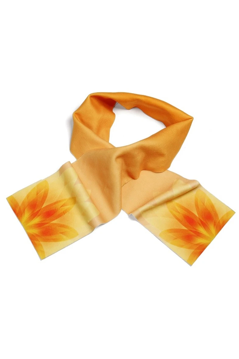 Купить шарф 15х100 см (однослойный) "Lotus"