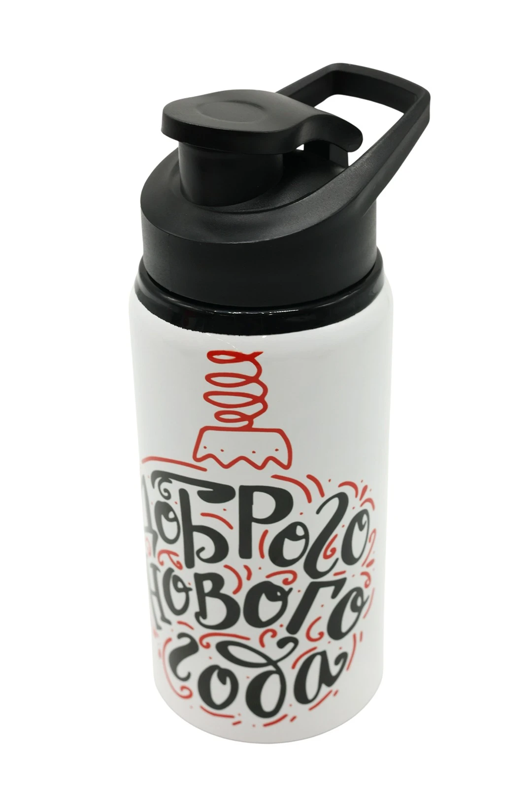 Купить бутылку Корвер 500 мл, с нанесением "Happy New Year"