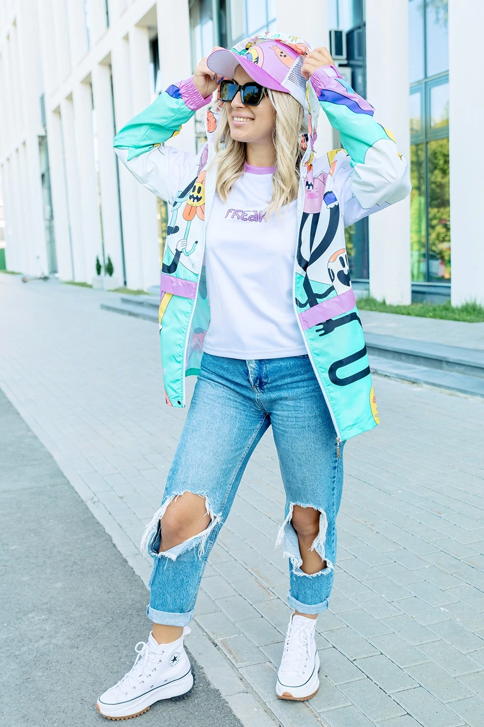 Ветровка Харви унисекс с полной запечаткой "Adventure"#2