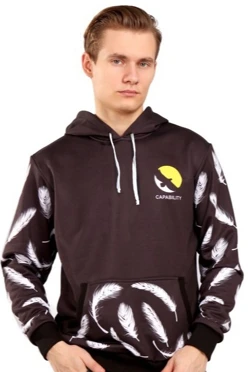 Купить Худи унисекс "Capable" с полной запечаткой