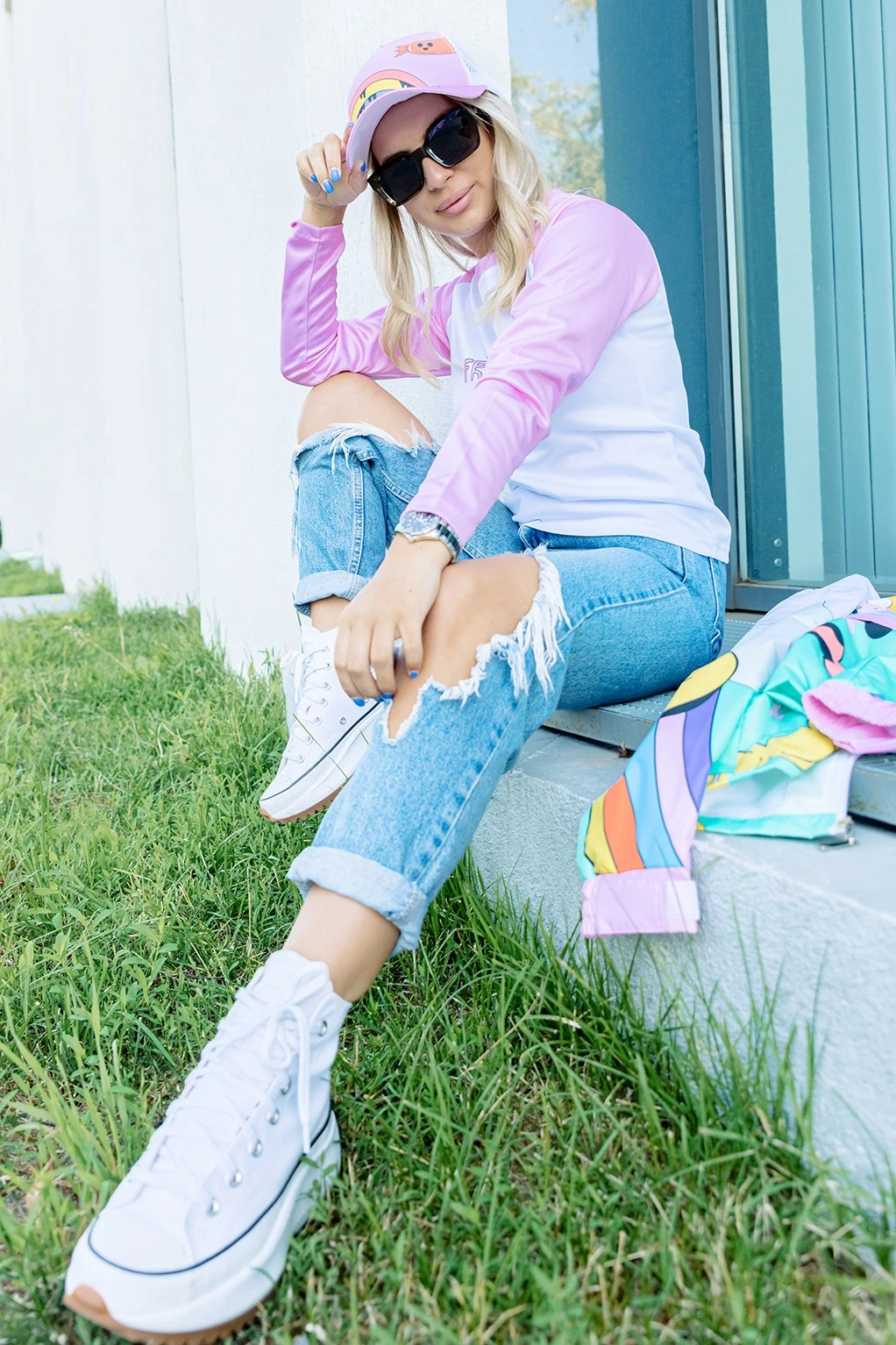 Лонгслив Спэйс Плюс женский с полной запечаткой "Akura"#2