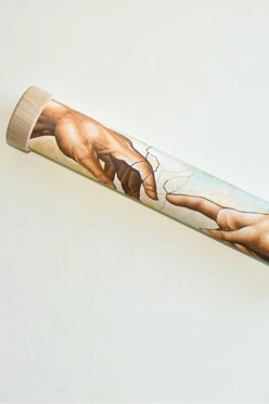 Калейдоскоп именной 27 см "Рафаэль"#1