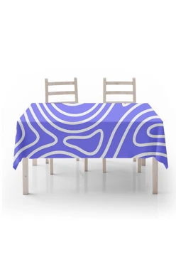 Купить скатерть прямоугольную 135х180 см, с полной запечаткой "Strips 2"