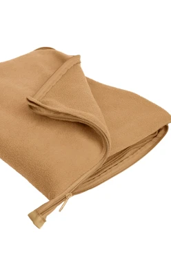 Купить бежевый плед Трансформер флисовый