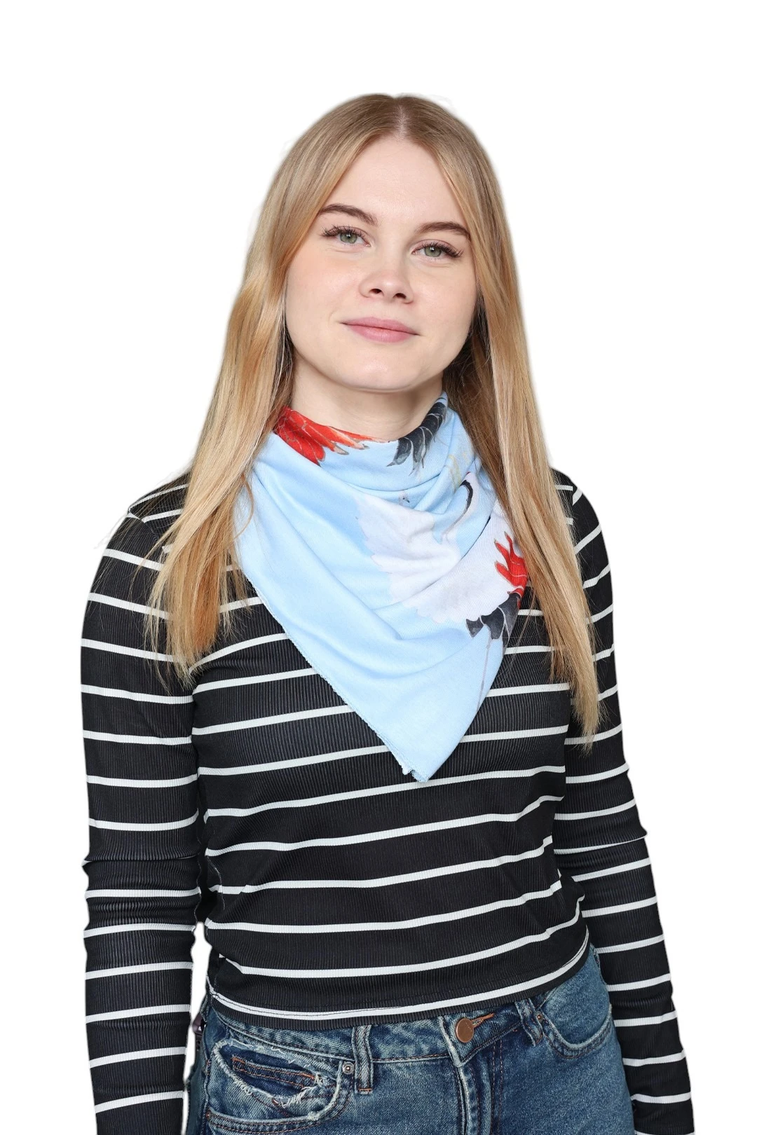 Купить бандану трикотажную 80х80 см, с полной запечаткой