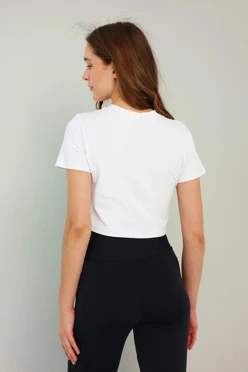 Футболка Лея женская однотонная (хлопок)#2