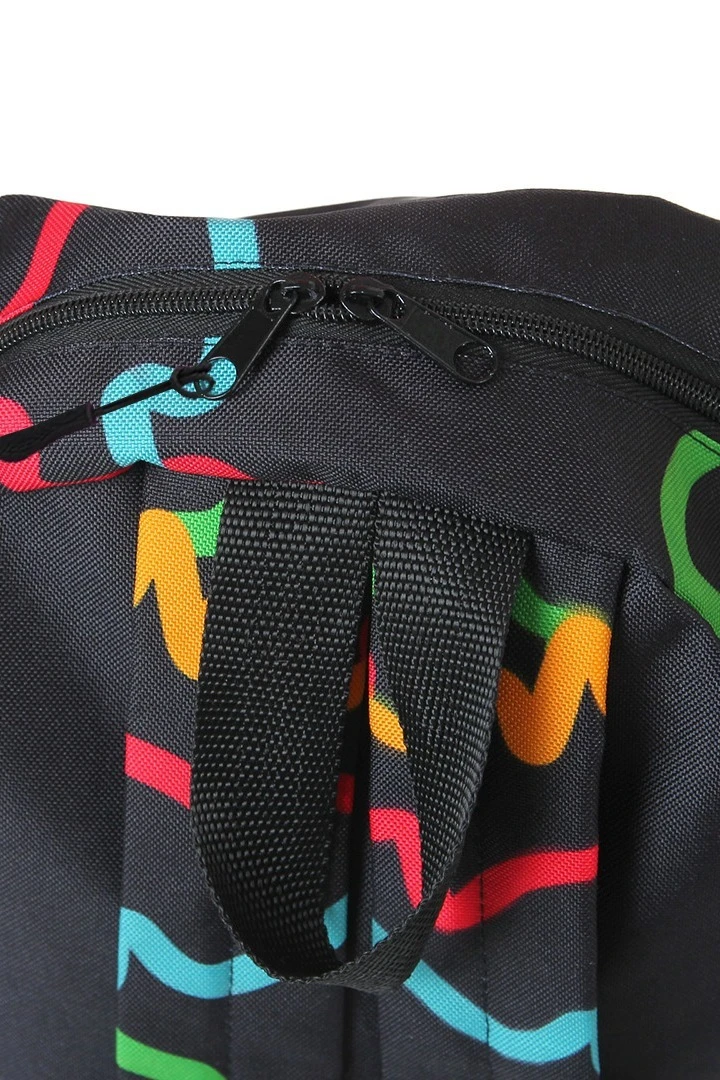 Рюкзак Кэрри мягкой формы 41х31х9,5 см, с полной запечаткой "Cruce Mundo"#7