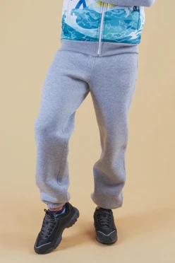 Брюки Хит из футера с начесом мужские, однотонные#2