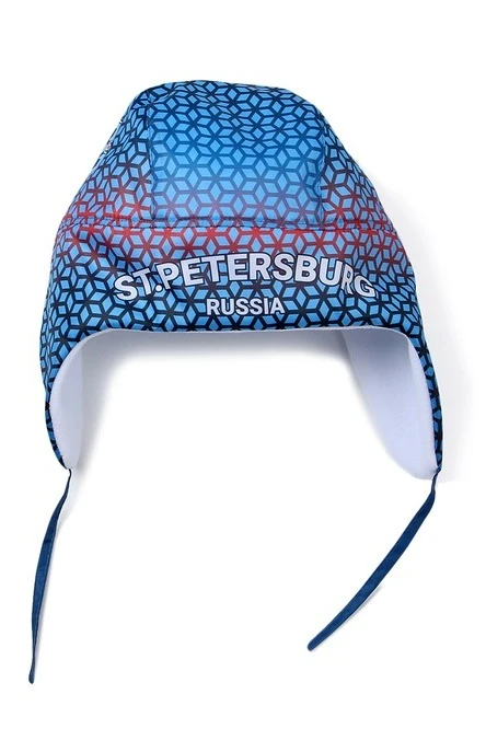 Шапка-ушанка Винтер на флисе взрослая, с полной запечаткой "Saint Petersburg"#5
