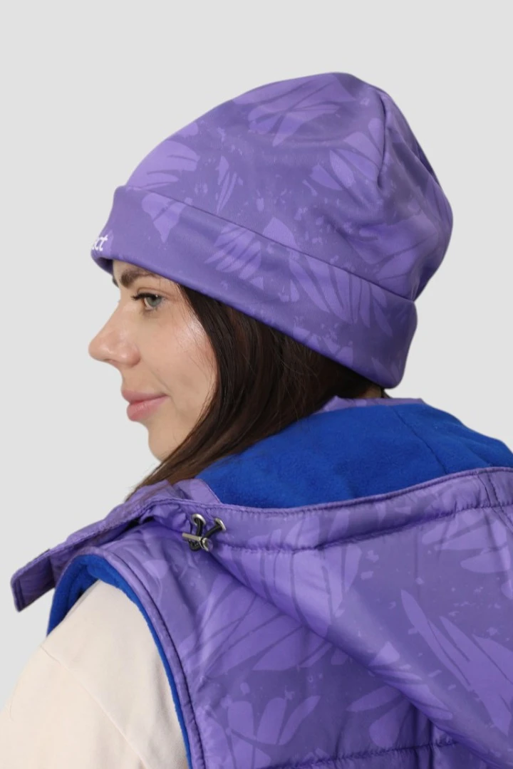 Купить шапку Лофт флисовую взрослую двухслойную